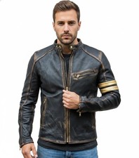 Retro Cafe Racer Leather