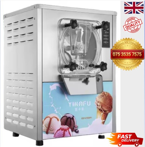 Gelato hard ice cream - gelato, machine