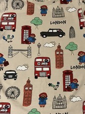 M&S Paddington Bear London Landmark Pyjamas Age 4-5 yrs, Long Sleeves & Trousers