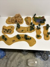 A Set Of Eight Rocky Desert Scenery A3