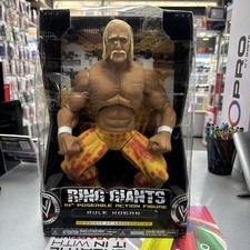 RING GIANTS HULK HOGAN 14" POSEABLE ACTION FIGURE, BOXED SEALED