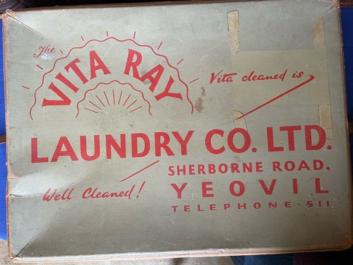 Vintage laundry box dry - vintage,