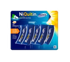 NiQuitin Minis Mint 4mg Nicotine 100 Lozenges Smoking Craving Relief