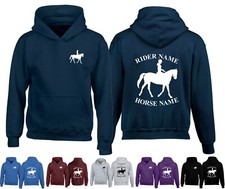 Personalised Horse Hoodie Left