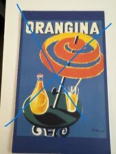 Orangina Advert postcard 