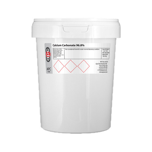 Calcium carbonate chalk - calcium, 96.8%