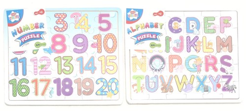 Wooden alphabet puzzle jigsaw - alphabet,
