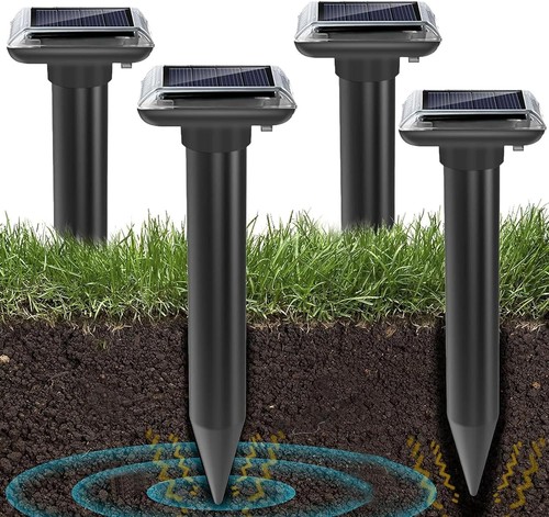 Solar ultrasonic mole - solar,