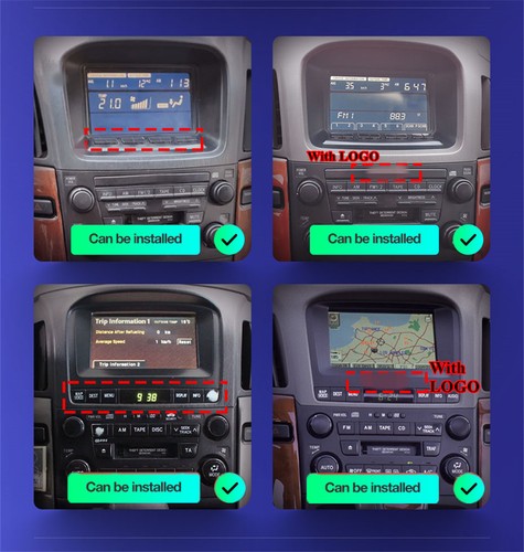 Car stereo radio head - 9.7'',