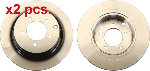 Pcs rear brake disc rotors - rear,