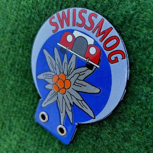 Morgan swissmog car badge - swissmog,