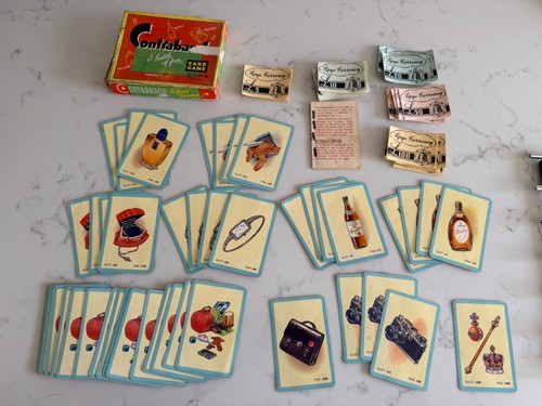 Vintage contraband card game - contraband,