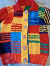 VIBRANT HARRY STYLES HANDKNIT CARDIGAN Size S-M Brand New Without Tags
