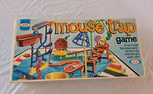 Vintage 1975 ideal mouse trap - 1975,