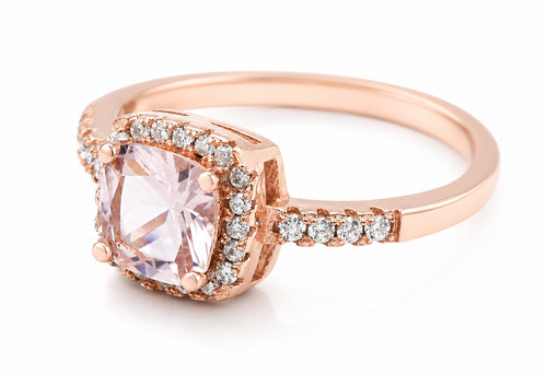 Genuine morganite - 0.90, ct