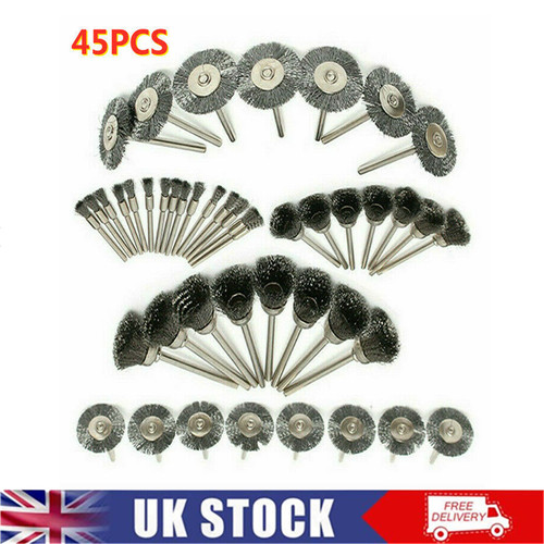 Wire cup mix brush set - 45,