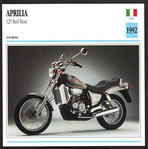 1992 aprilia 125cc - 1992, red