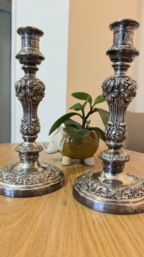 Vintage silver plated rococo - vintage,