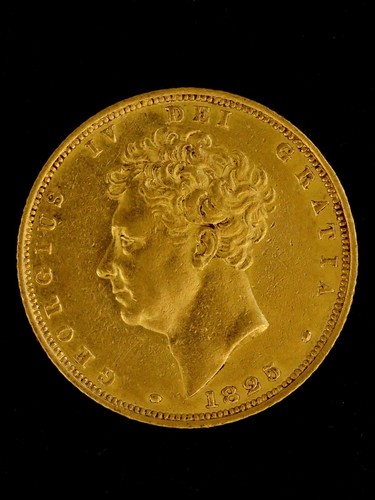 Extremely rare 1825 george - rare, iv