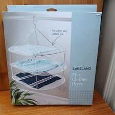 Lakeland flat clothes dryer boxed never used unwanted gift 