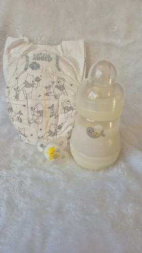Reborn milk bottle dummy - milk,