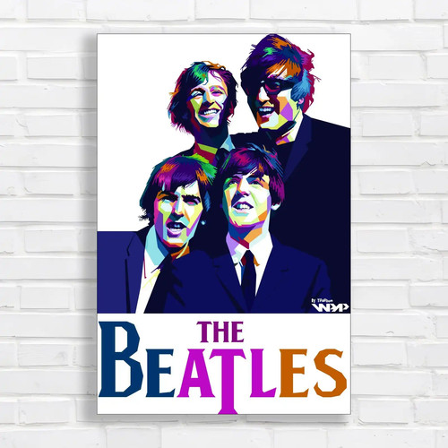 Iconic pop the - pop, beatles