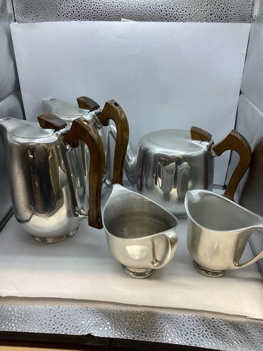 Vintage picquot ware tea - vintage, set