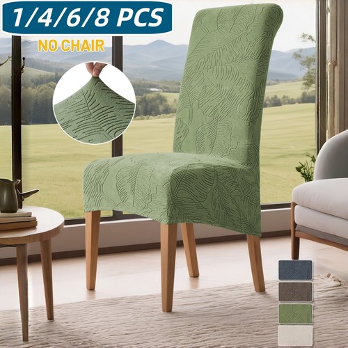 Stretch jacquard dining chair - stretch,