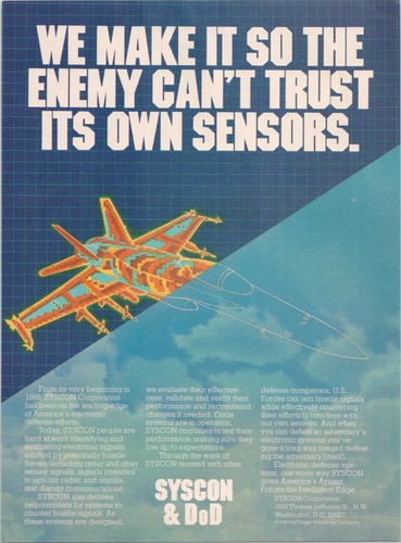 Syscon 1987 vintage - vintage, ad