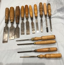 Job Lot Vintage Firmer Chisels