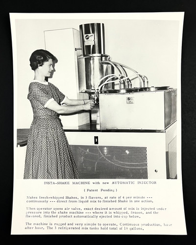 1950s insta shake machine fast - machine,