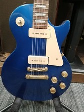 (Gibson) Les Paul Studio Gem Series Sapphire Gold Hardware USA Electric Guitar