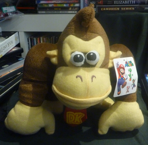 New donkey kong plush toy - new,