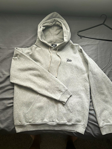 Patta grey pullover hoodie - patta,