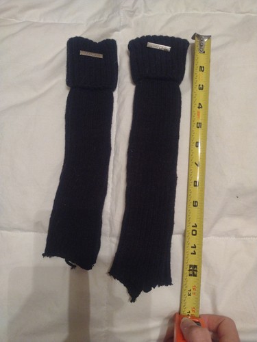 Calcetin black acrylic - black,
