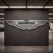 Aston Martin 2 Logo Crest 80cm