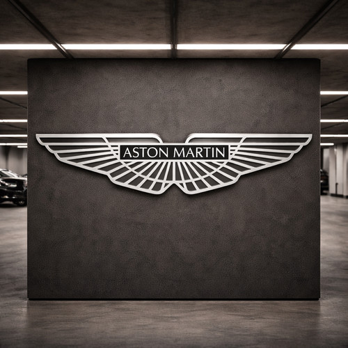 Aston martin logo - logo, 80cm