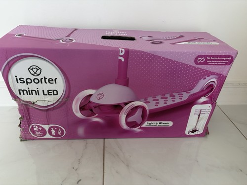 Isporter pink foldable scooter - foldable,