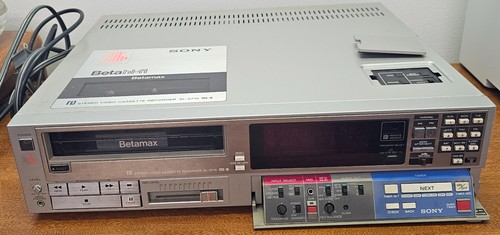 Sony 2710 betamax beta - sony, sl-2710