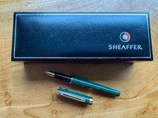 Sheaffer Prelude 358 Leaf Green Laque GT Fountain Pen USA
