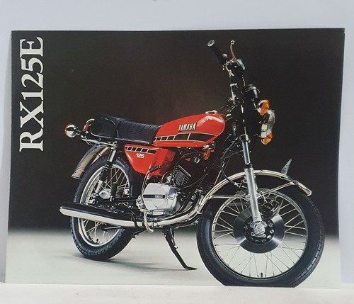Yamaha rx125e sales brochure - rx125e,