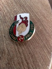 Vintage 1986 Isle of Man TT Manx Grand Prix Enamel Pin Badge
