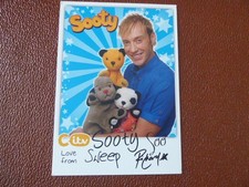Presigned Richard Sooty & Sweep & Soo Postcard