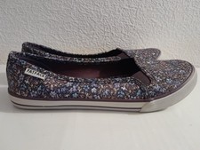 Fat Face Purple Floral Slip on
