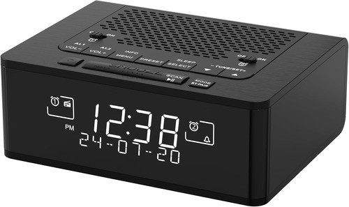 Dab radio alarm clock - dab+,