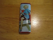 tin holder for chewing gum/ tic tacs