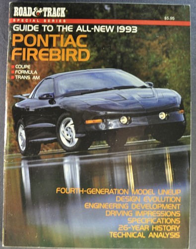 1993 pontiac firebird road - pontiac, &