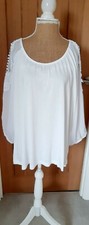 Linea Tesini Ladies White Cols Shoulder Top Blouse Size 12 Brand New rrp £39.99