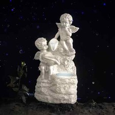 Solar Cherub Ornament Light