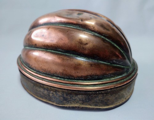 Antique copper victorian mold - copper,